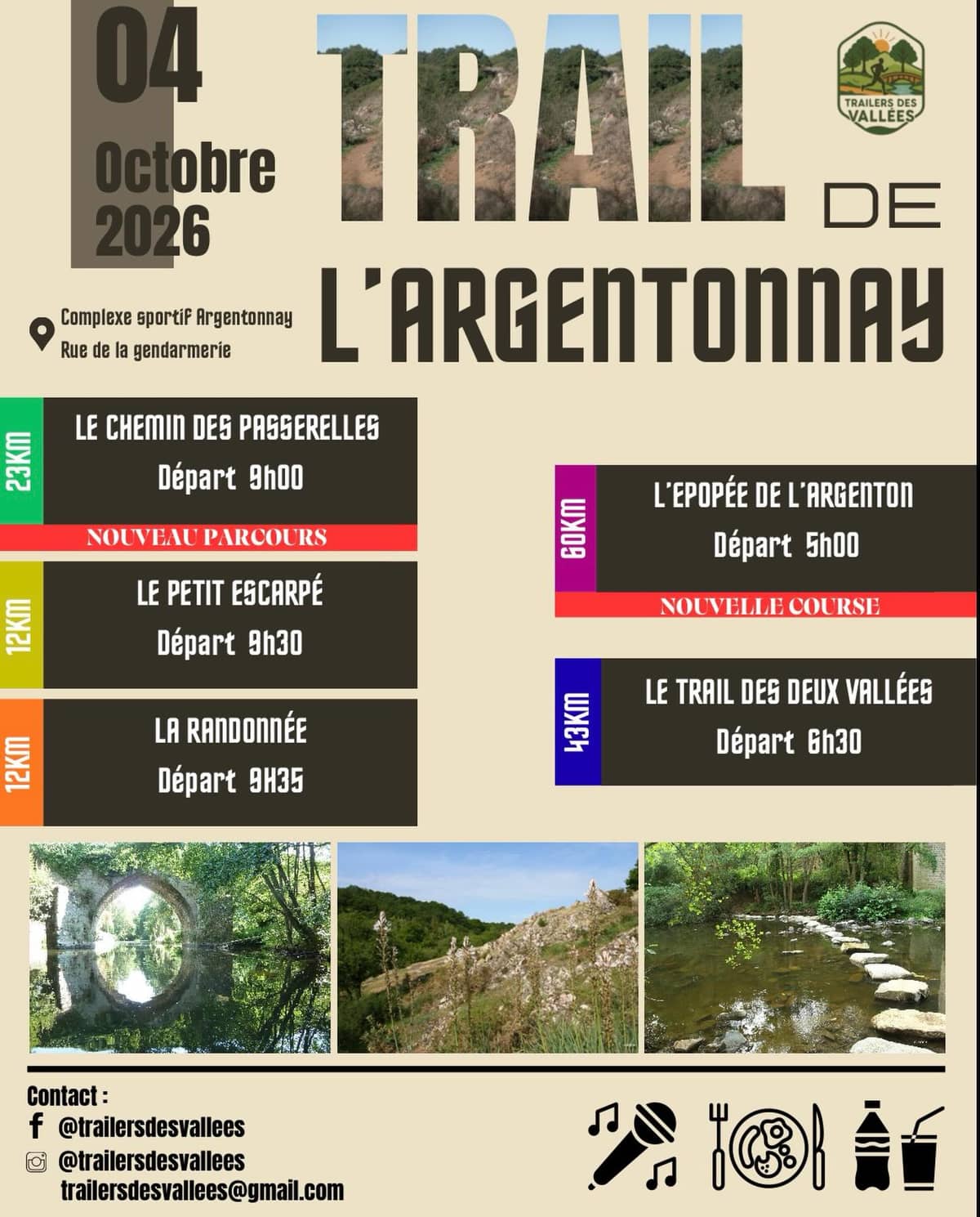Illustration de l'événement : Trail de l'Argentonnay