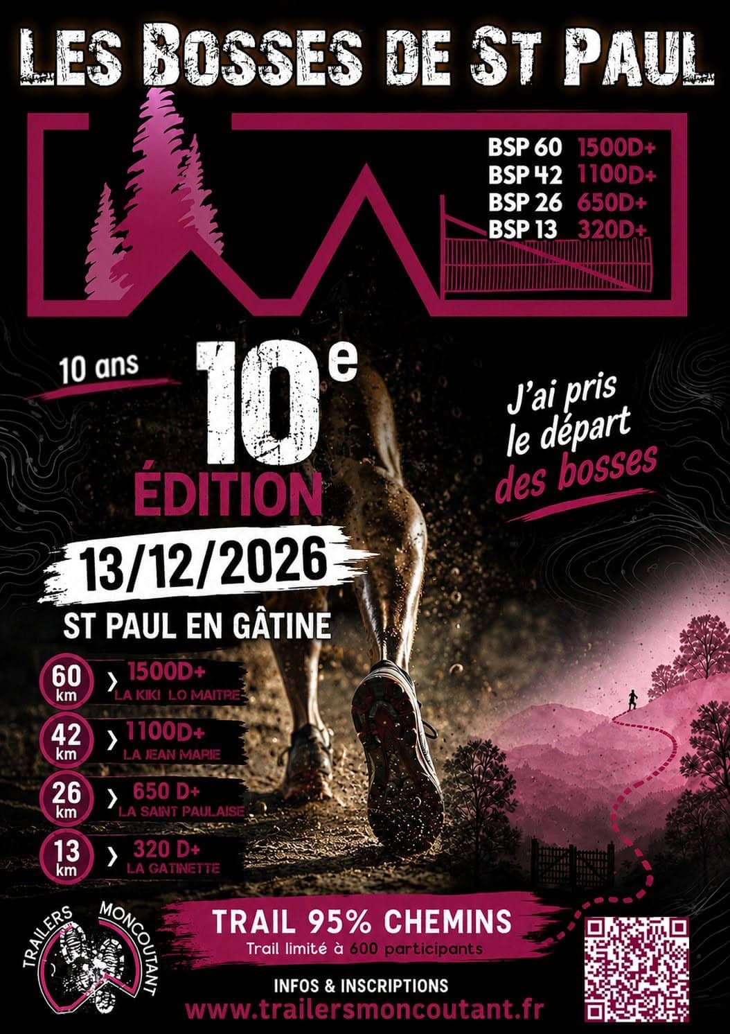 Illustration de l'événement : Trail - Les Bosses de St Paul