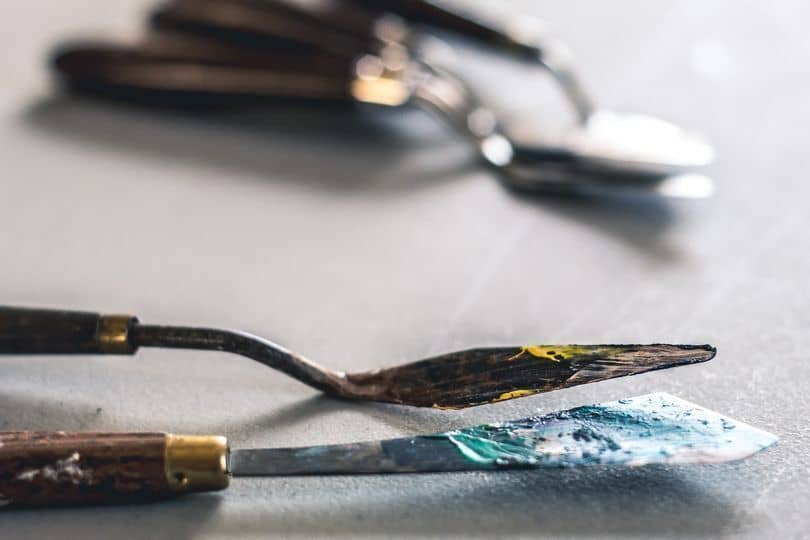 Illustration de l'événement : Peinture au couteau