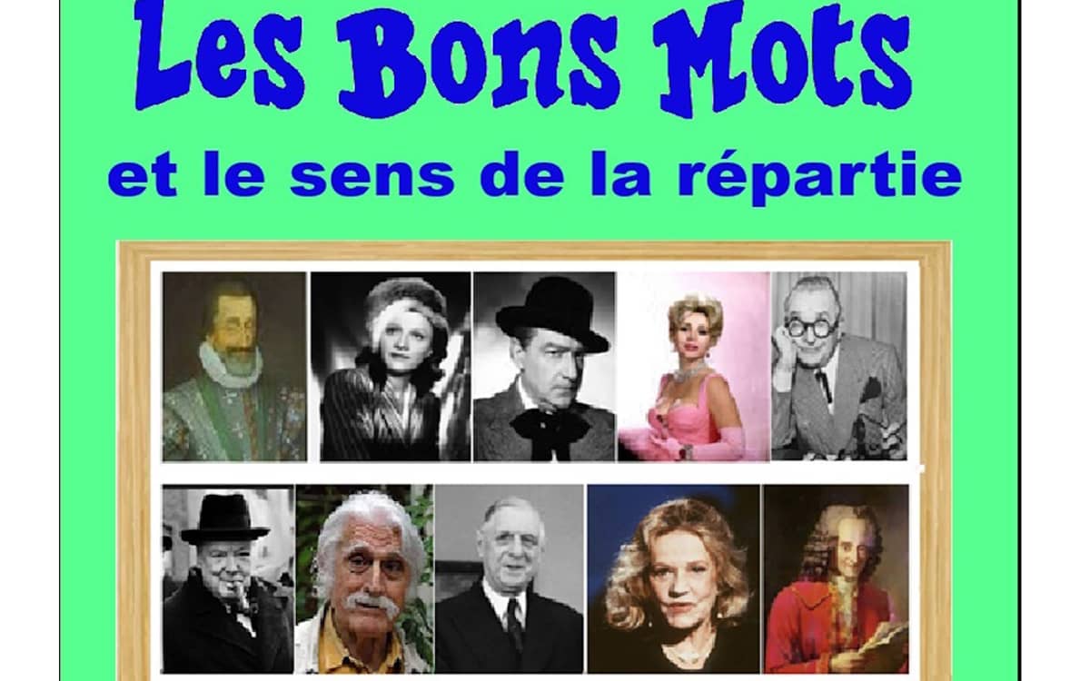 Illustration de l'événement : Conférence de l’UTL : Les Bons Mots et le sens de la répartie