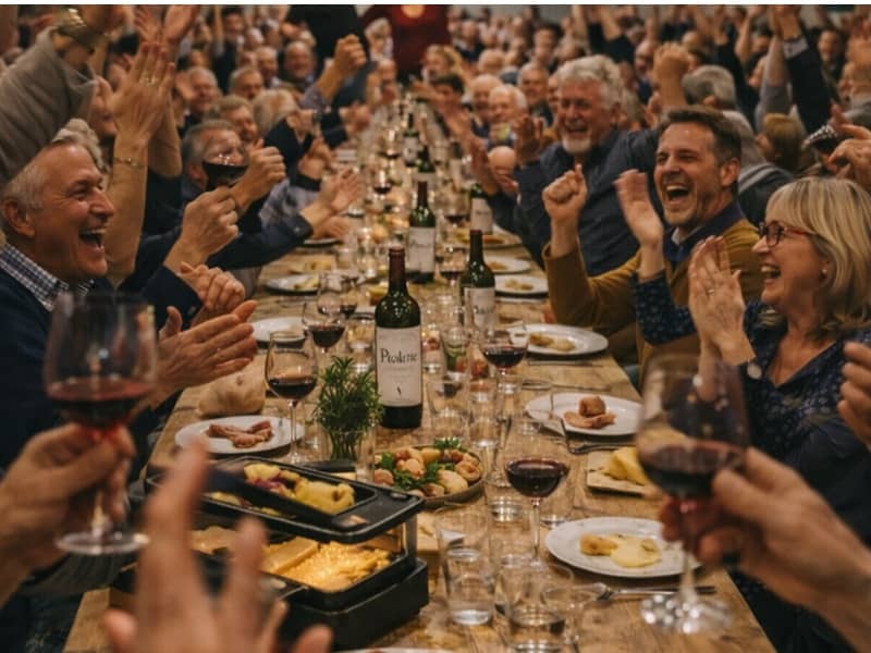 Illustration de l'événement : Le banquet des copains