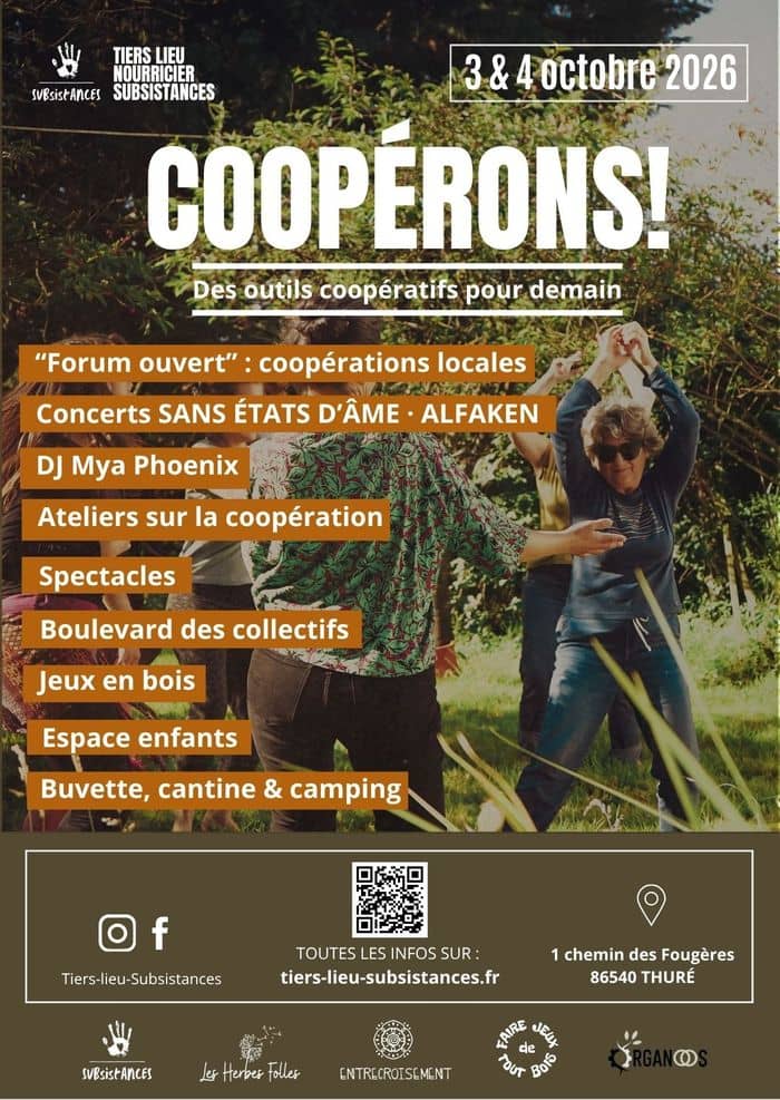 Illustration de l'événement : 🌿 COOPÉRONS ! Des outils coopératifs pour demain. 🌿