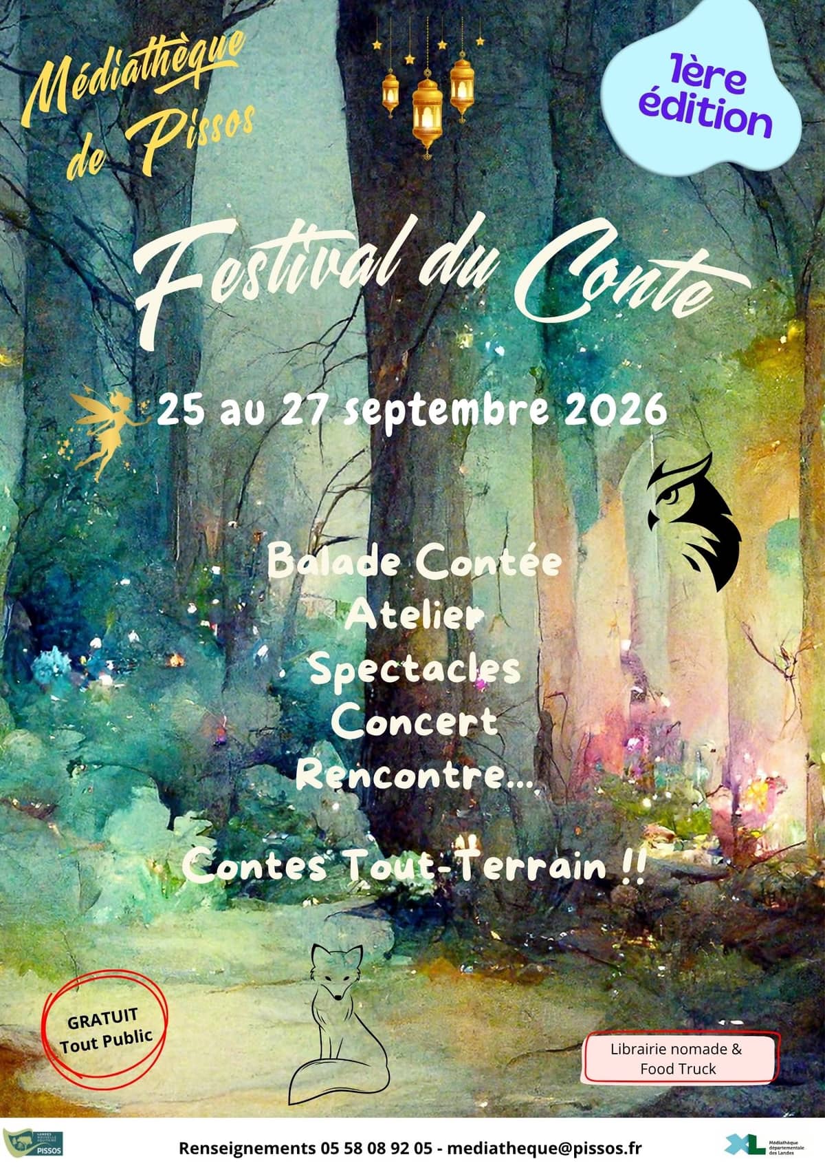 Illustration de l'événement : Festival du Conte de Pissos