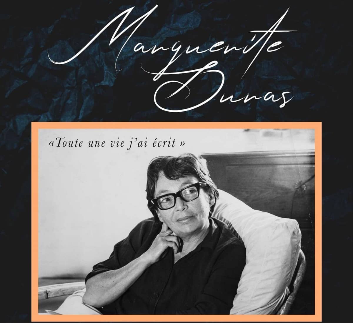 Illustration de l'événement : Exposition Marguerite Duras : Toute une vie j'ai écrit