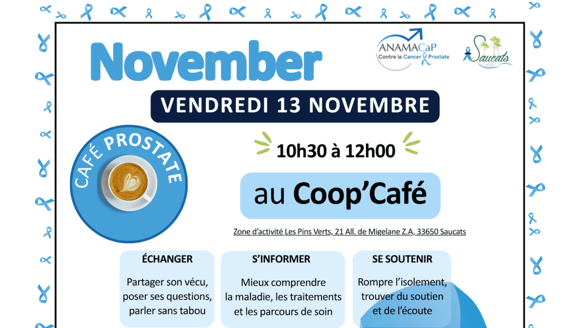 Illustration de l'événement : Café prostate