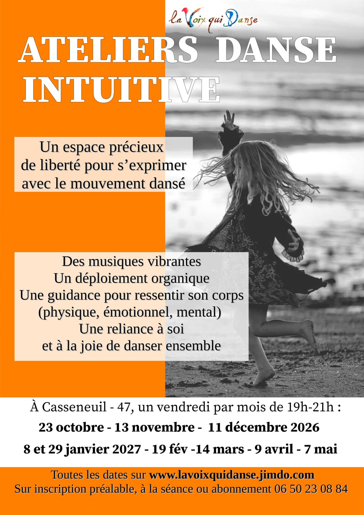 Illustration de l'événement : Atelier de danse intuitive 2026
