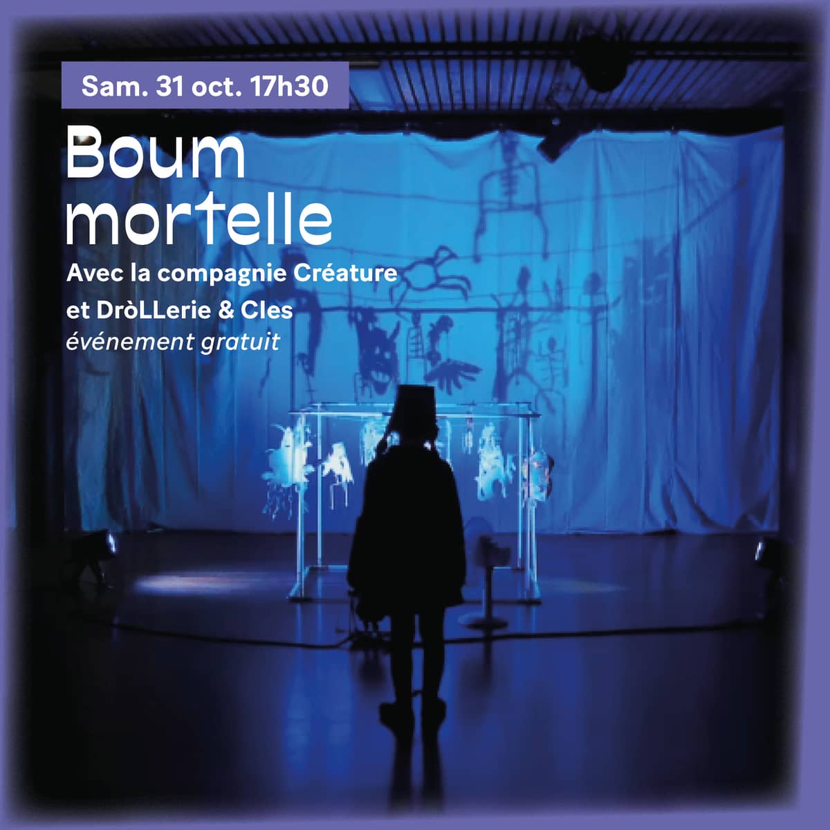 Illustration de l'événement : Saison culturelle - La boum mortelle