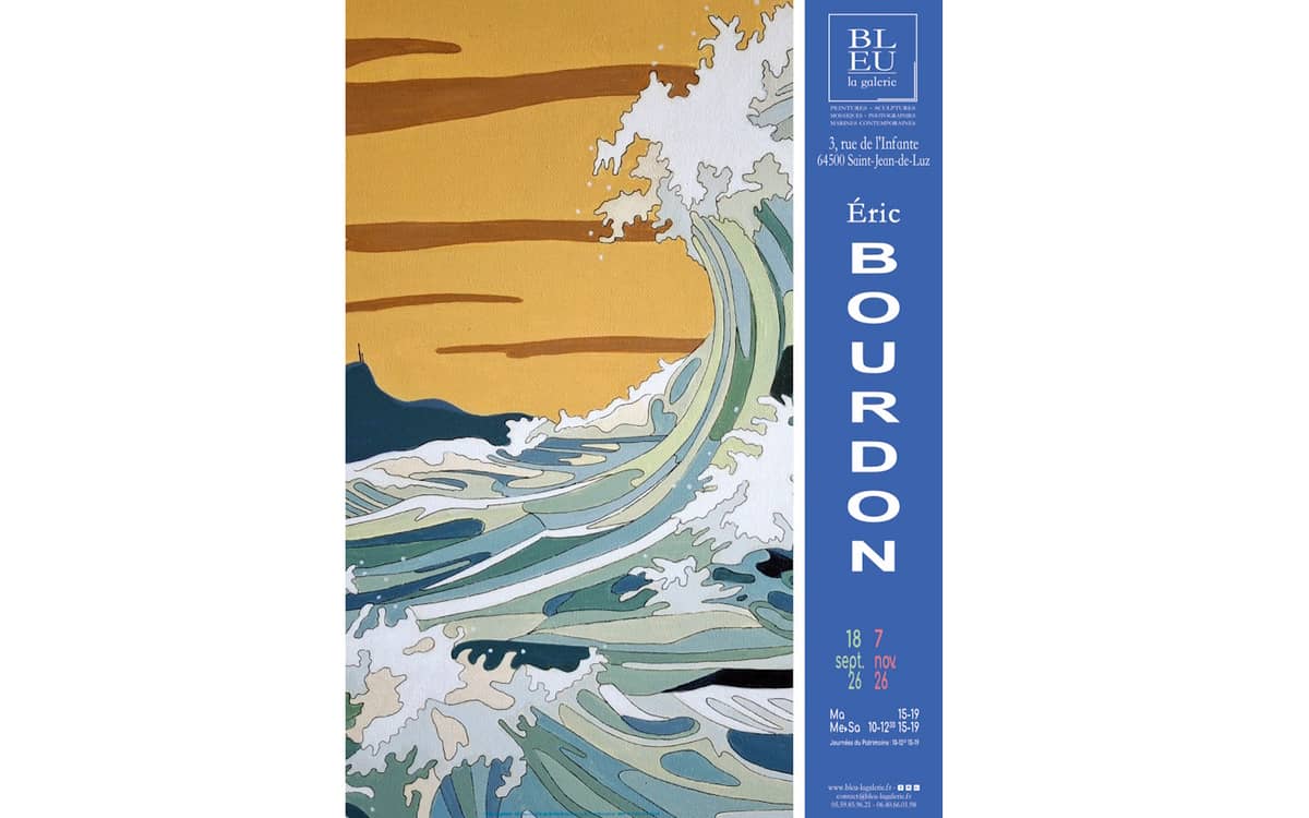Illustration de l'événement : Exposition : Éric Bourdon « Balade en Pays basque à la manière des estampes »