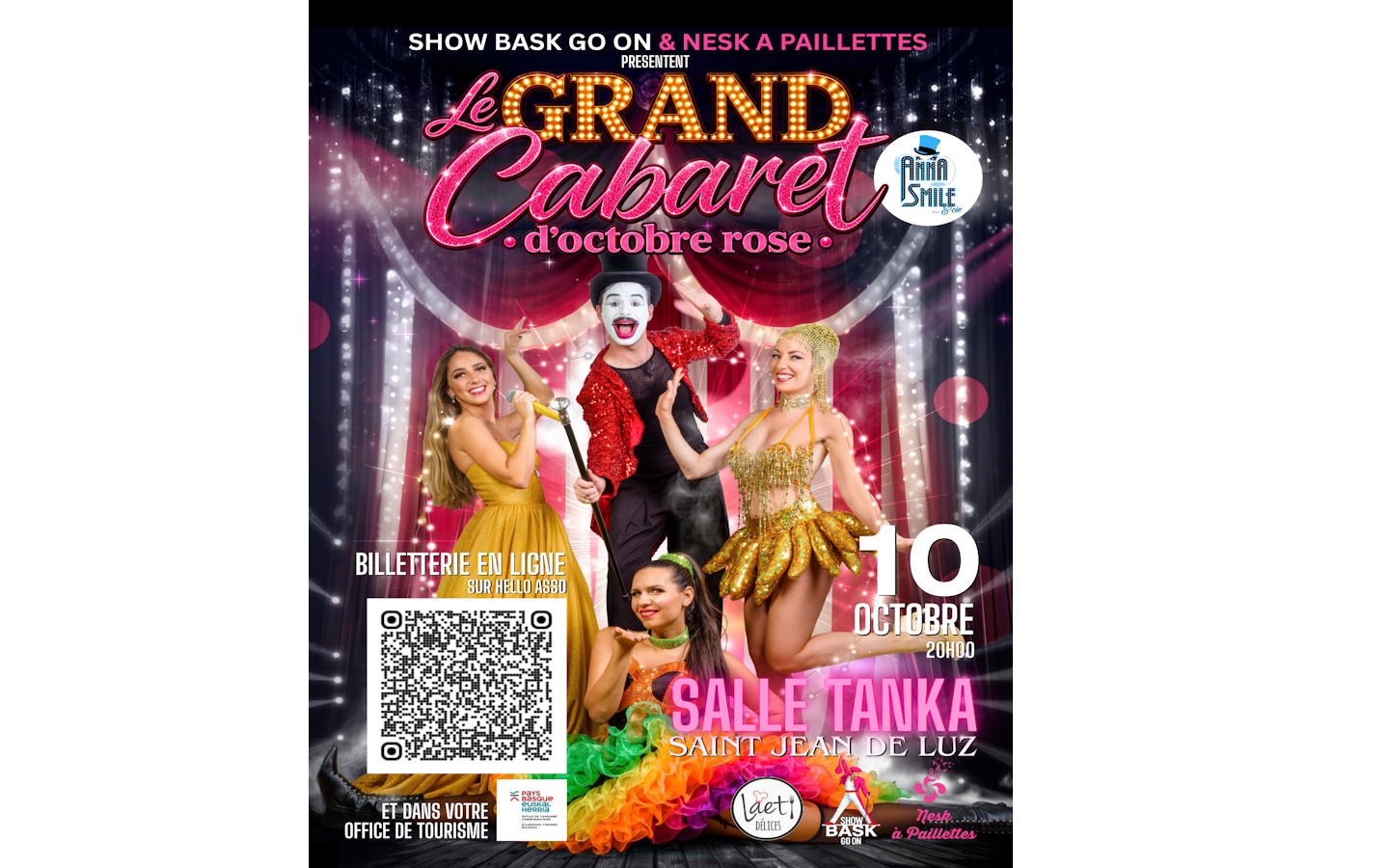 Illustration de l'événement : Le grand cabaret d'octobre rose