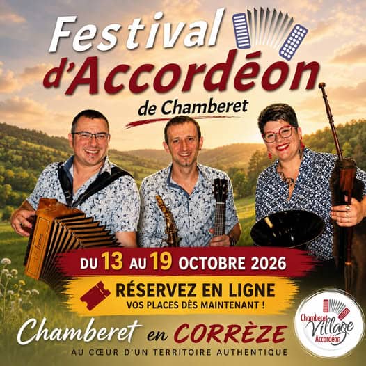 Illustration de l'événement : Festival d'Accordéon de Chamberet