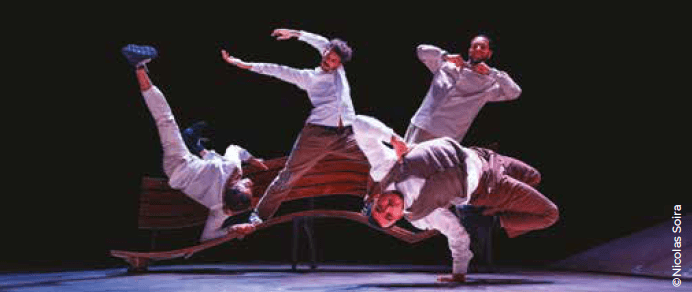 Illustration de l'événement : Danse : "Sous le poids des plumes" Cie Pyramid