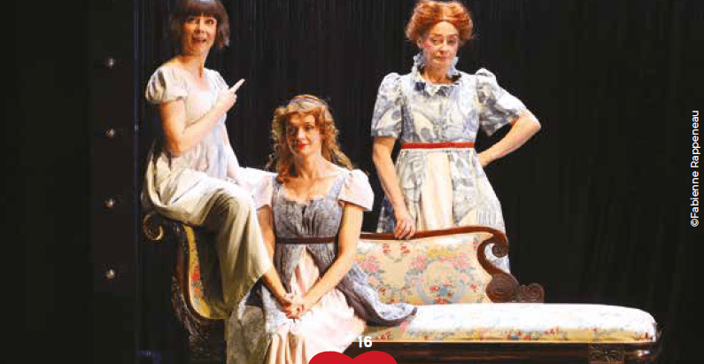 Illustration de l'événement : Théâtre : "Orgueil et préjugés... ou presque" d'Isobel Mc Arthur