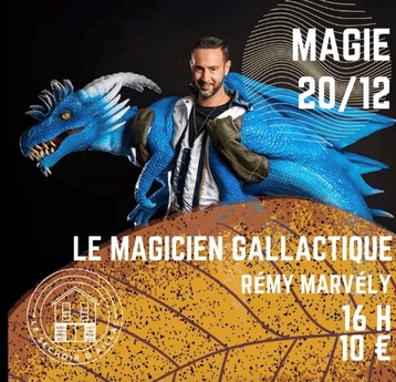 Illustration de l'événement : Le Magicien Galactique [Séchoir d'Aillac]