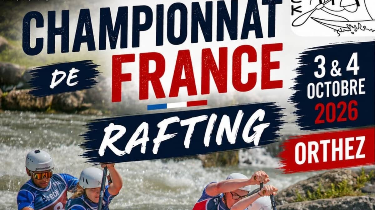 Illustration de l'événement : Championnat de france de Rafting