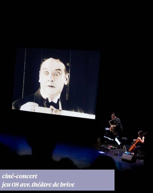 Illustration de l'événement : L'Empreinte: Ciné-concert-Festival du cinéma de Brive