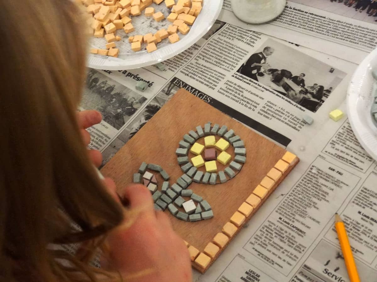 Illustration de l'événement : Atelier mosaïque romaine, au Musée gallo-romain