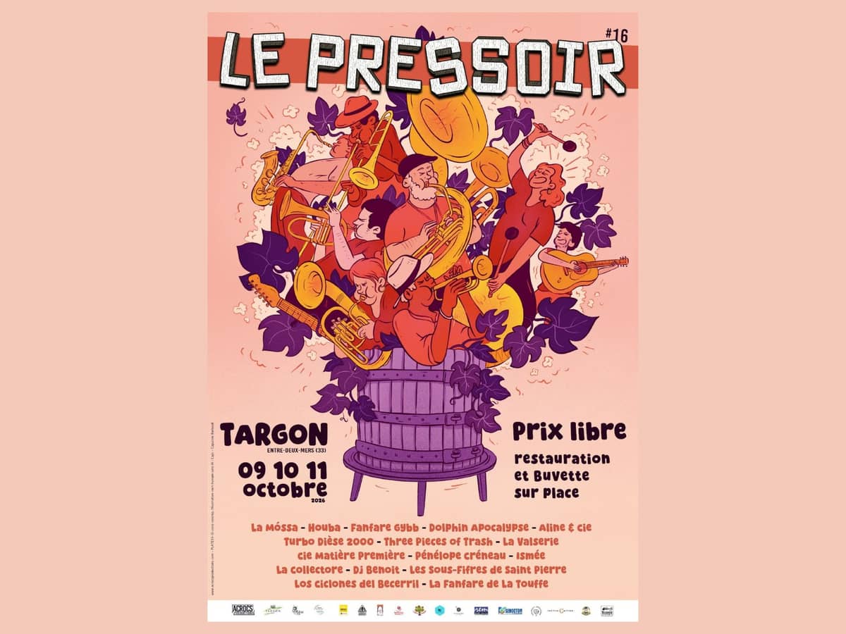 Illustration de l'événement : Festival Le Pressoir - 16e édition