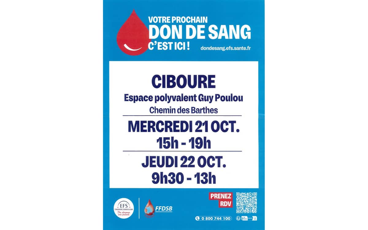 Illustration de l'événement : Don de sang