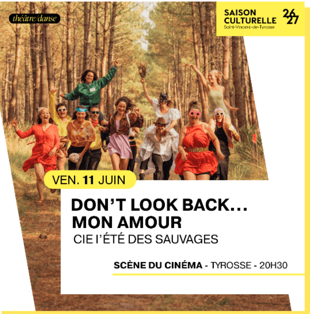 Illustration de l'événement : Theâtre - Don't look back.... mon amour