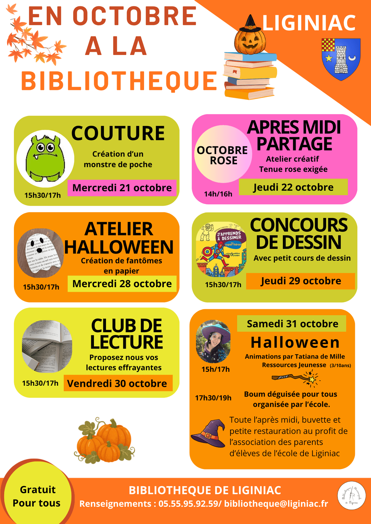 Illustration de l'événement : Atelier Halloween