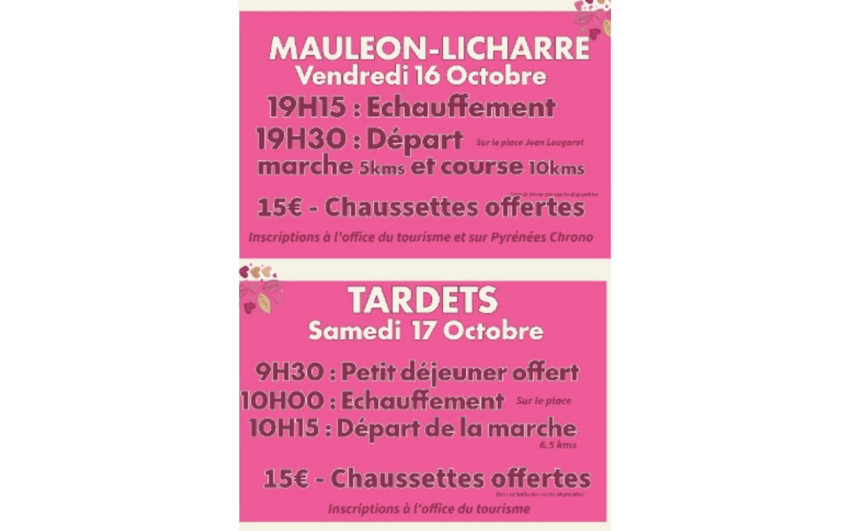 Illustration de l'événement : Octobre rose : marche au profit de la lutte contre le cancer du sein