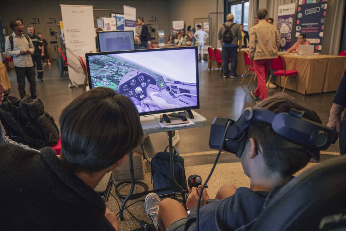 Illustration de l'événement : Forum des métiers de l'industrie et de l'aéronautique