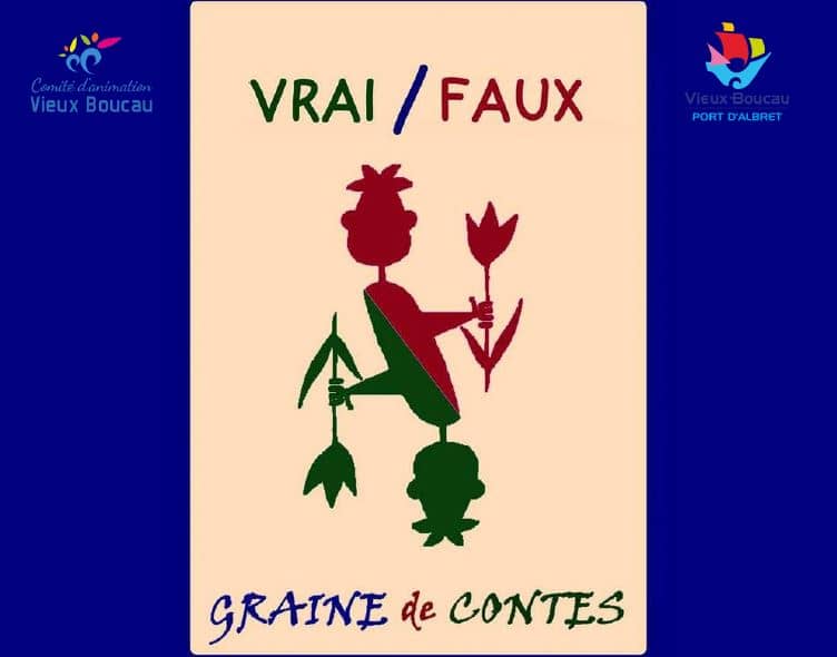Illustration de l'événement : "Pour de vrai et de faux" par la compagnie Graine de contes