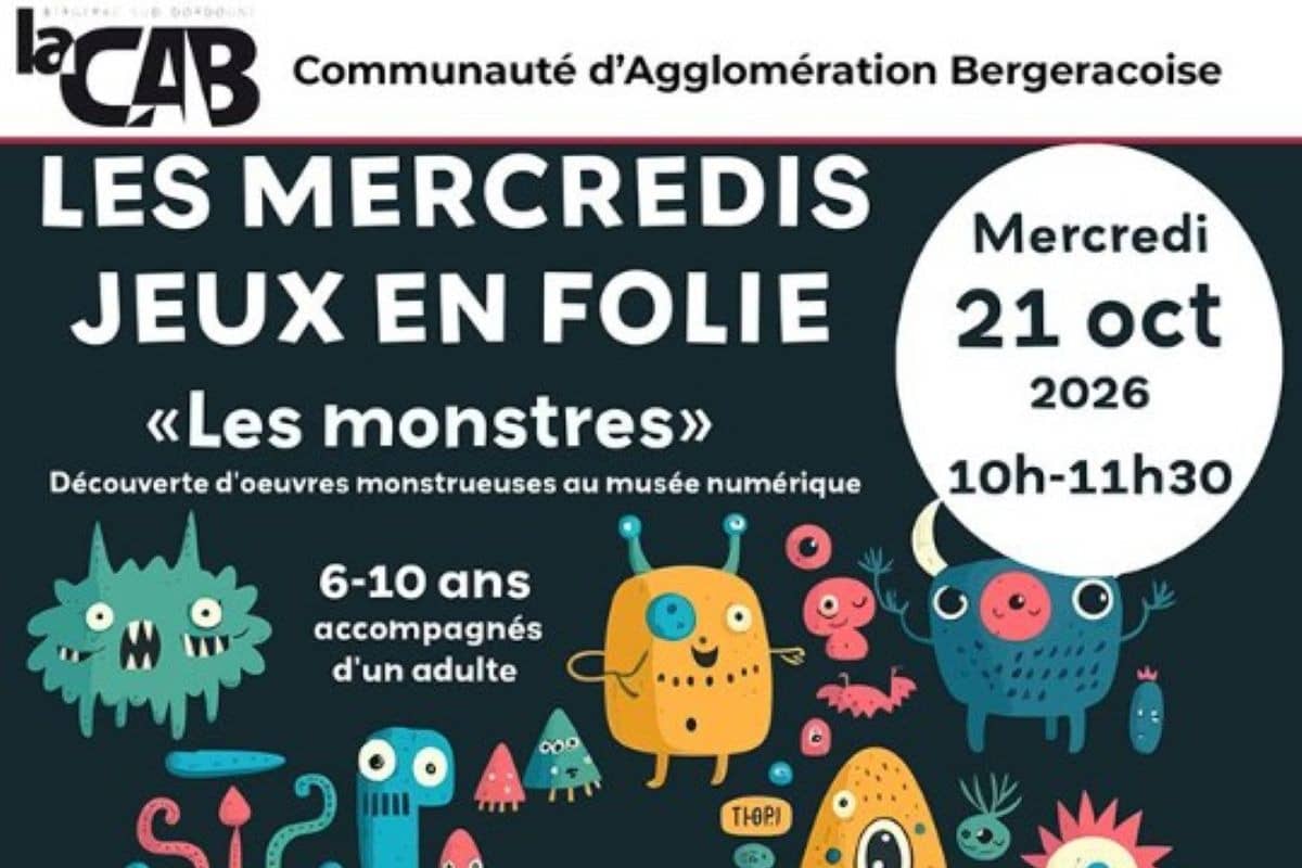Illustration de l'événement : Micro-folie de la CAB | Les mercredis jeux en folie : "Les monstres"