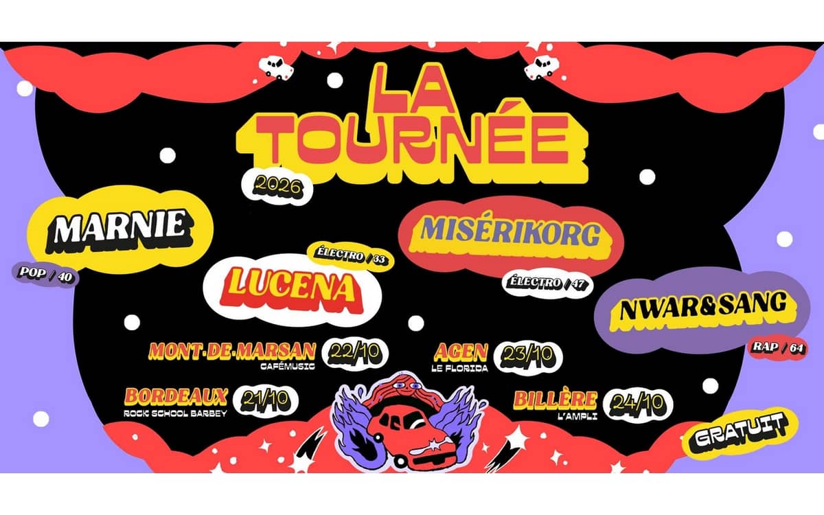 Illustration de l'événement : LA TOURNÉE 2026