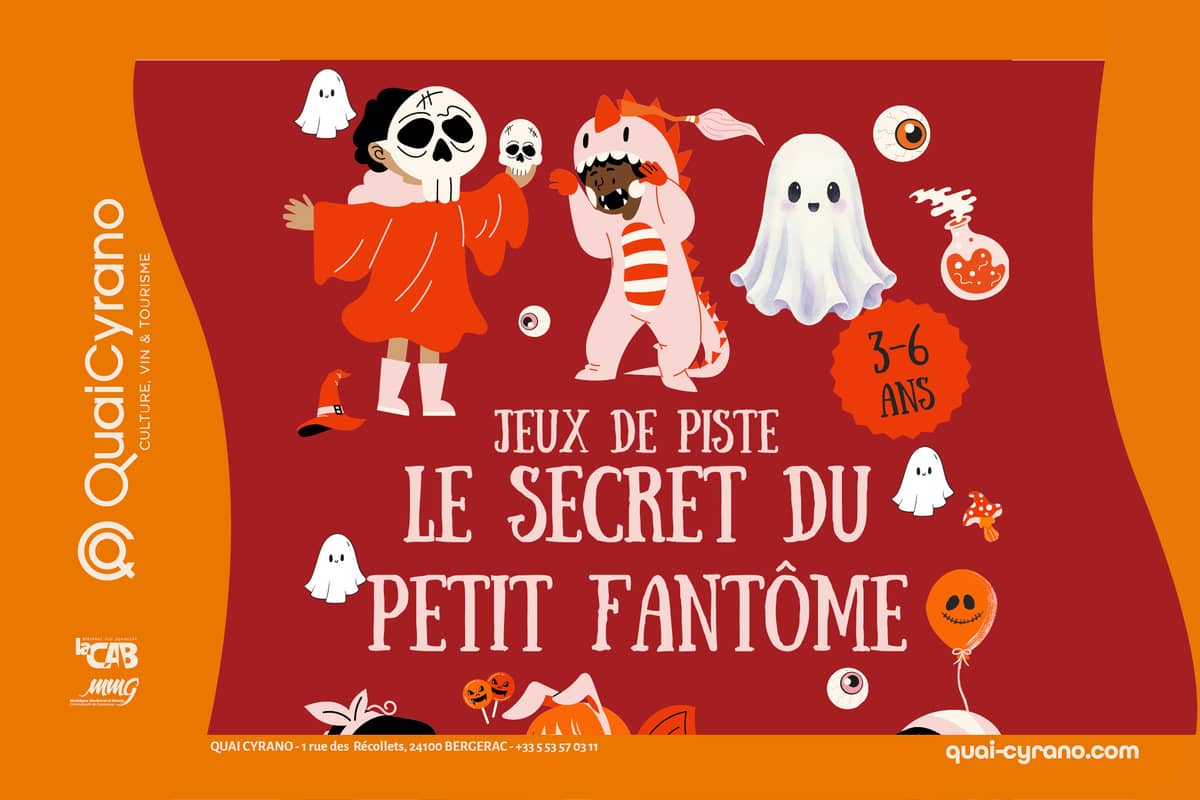 Illustration de l'événement : Jeu de piste 3-6 ans : Le secret du petit fantôme