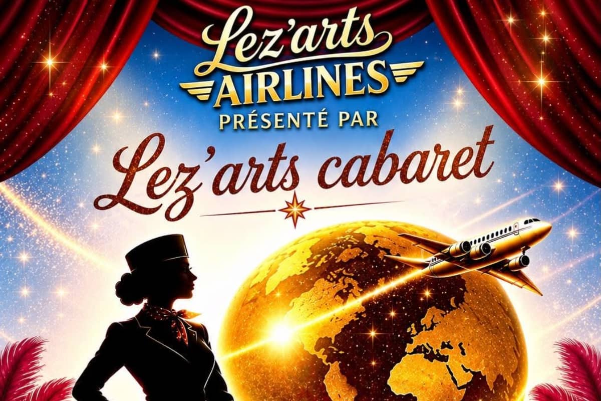 Illustration de l'événement : Lez' Arts Cabaret | Lez'Arts Airlines