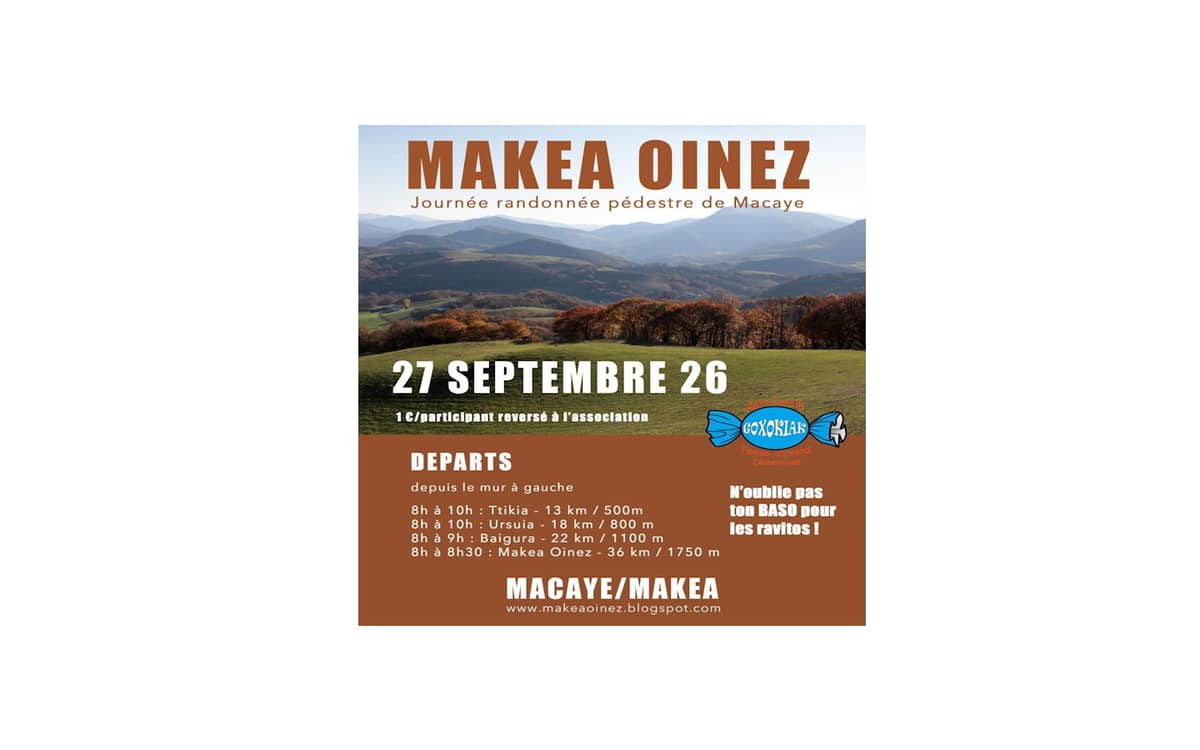Illustration de l'événement : Randonnée Makea oinez