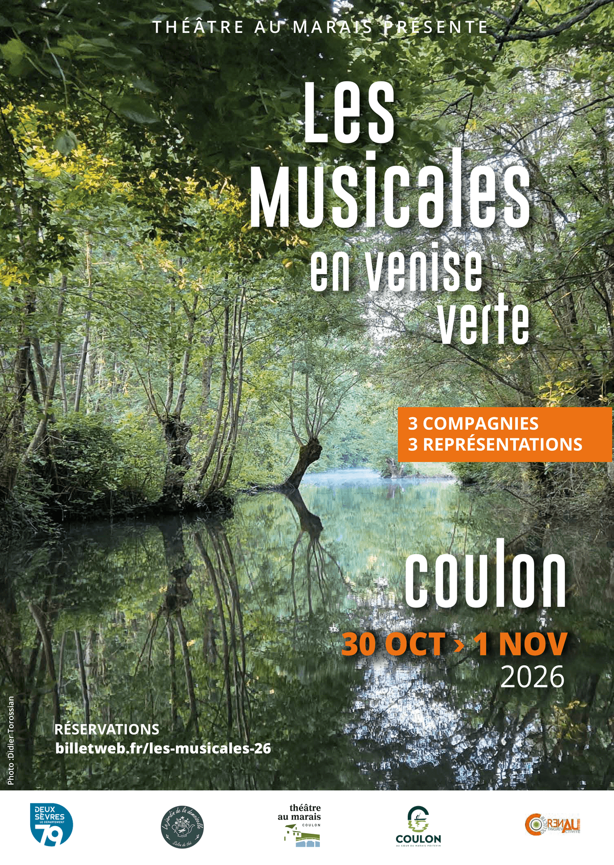 Illustration de l'événement : Les Musicales en Venise verte à Coulon