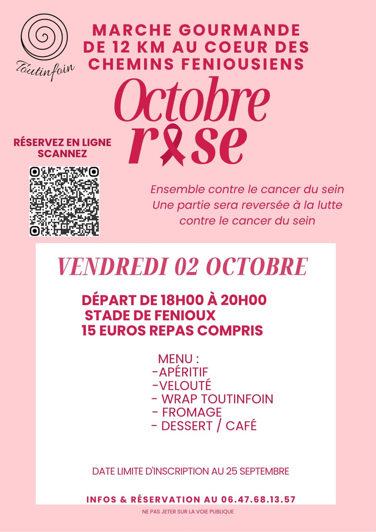 Illustration de l'événement : Marche Rose