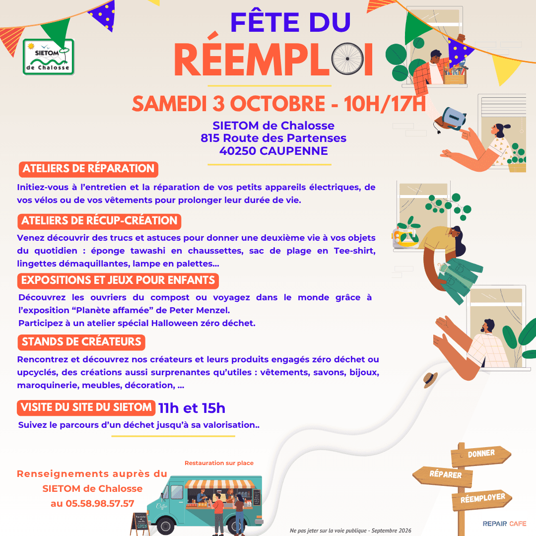 Illustration de l'événement : Fête du réemploi