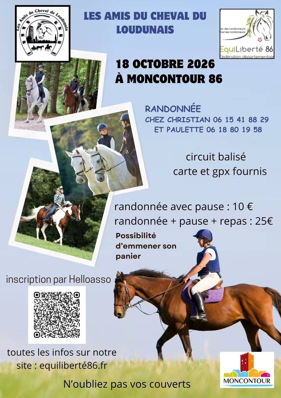Illustration de l'événement : Randonnée chez Paulette et Christian à Moncontour