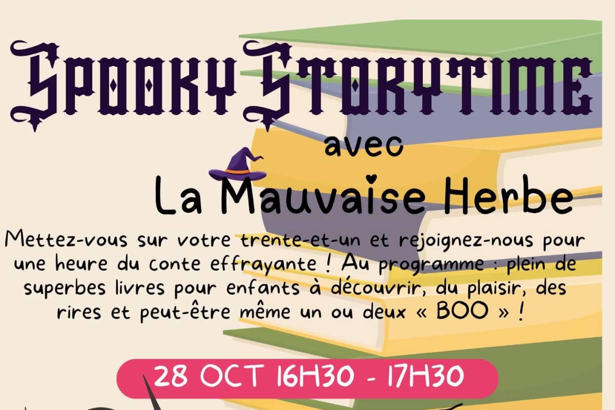 Illustration de l'événement : Spooky Storytime - Lecture jeunesse