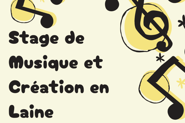 Illustration de l'événement : Stage enfants, "exprimer sa créativité musicale et manuelle "