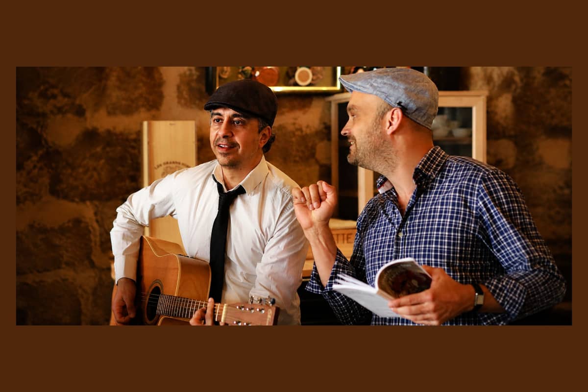 Illustration de l'événement : Théâtre & chansons | Le vin en scène