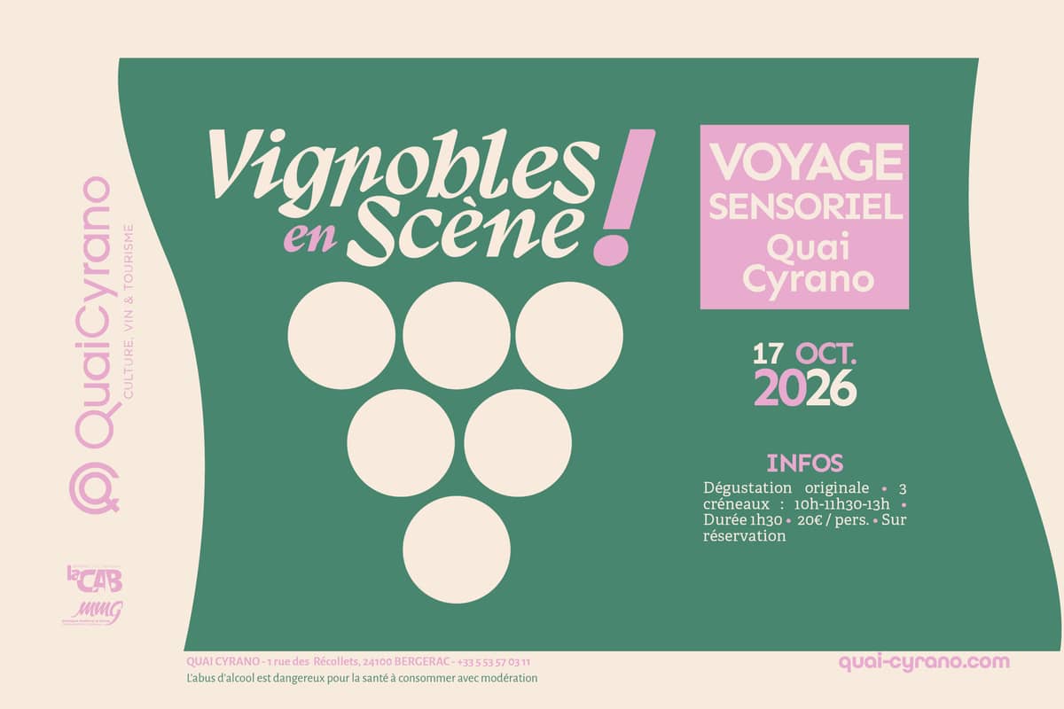 Illustration de l'événement : Vignobles en Scène : Voyage sensoriel