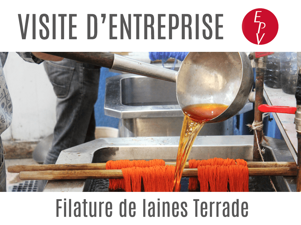 Illustration de l'événement : VISITE COMMENTÉE - Filature de laines Terrade