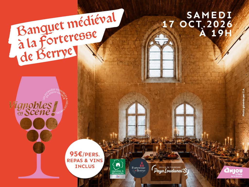 Illustration de l'événement : Vignobles en Scène - Banquet médiéval de la Forteresse de Berrye
