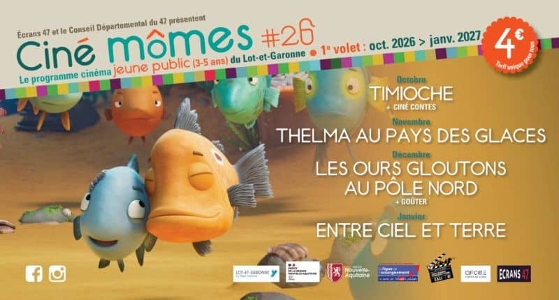 Illustration de l'événement : Ciné-Mômes "Timioche" au cinéma Rex