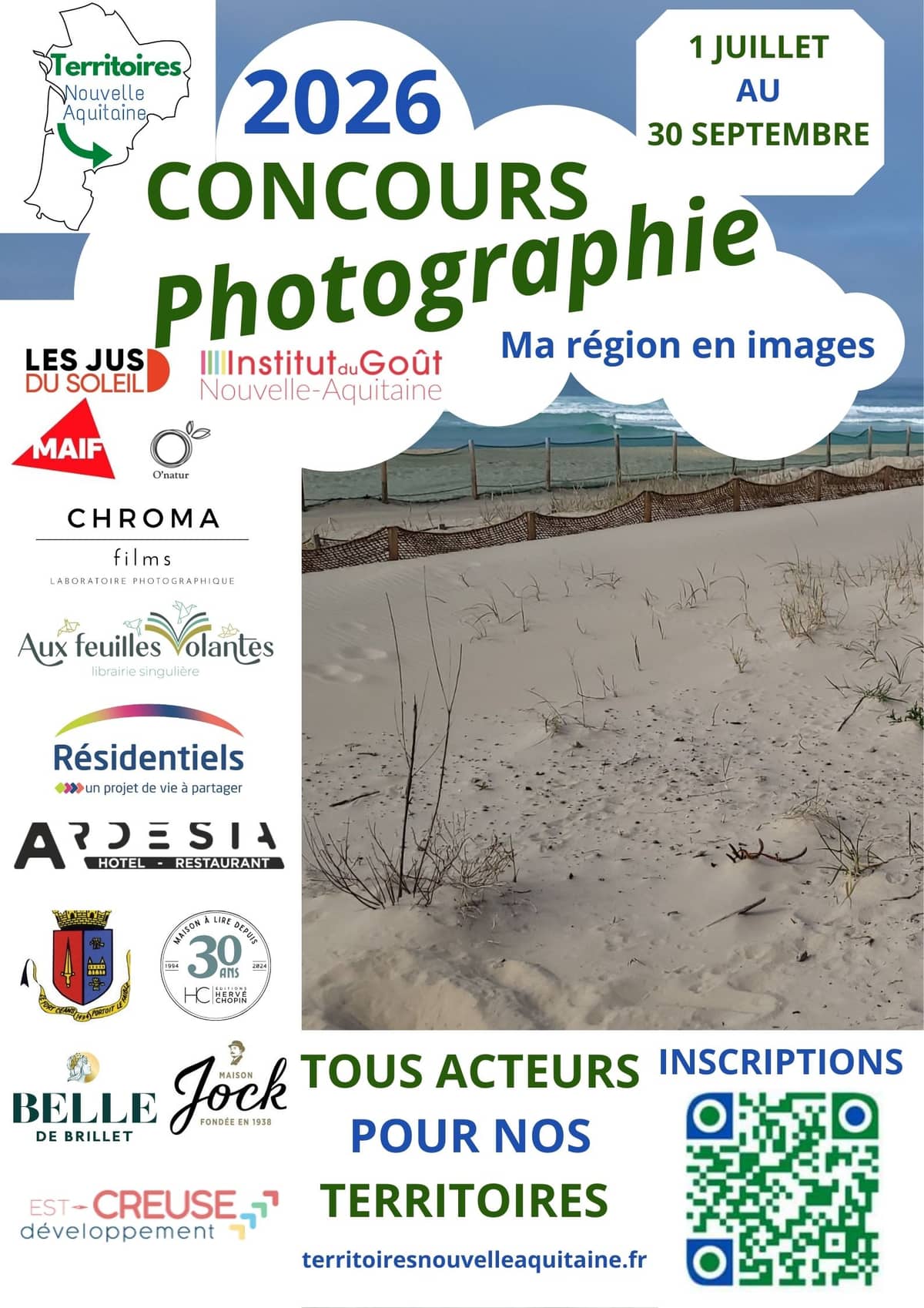 Illustration de l'événement : Grand concours photo régional " MA REGION EN IMAGES 2026" du 1 juillet au 30 Septembre 2026.