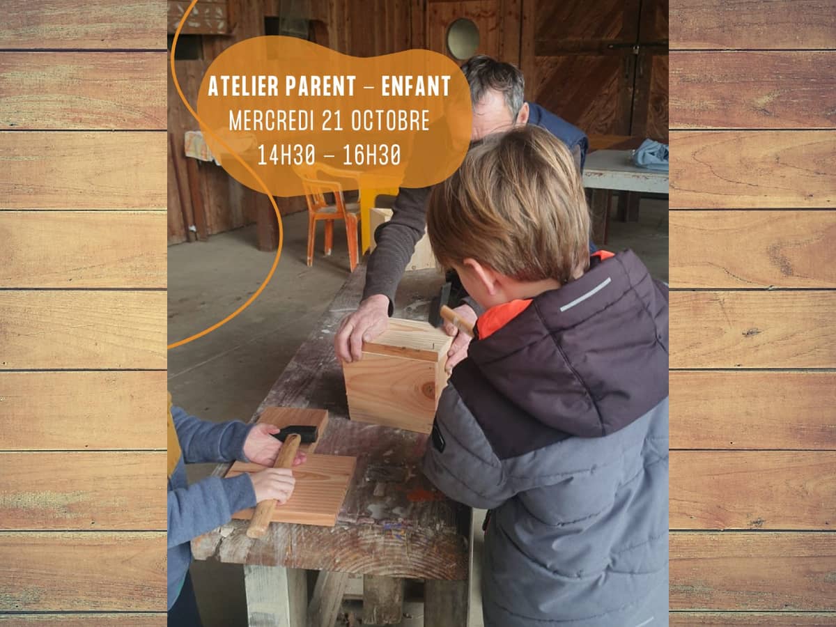 Illustration de l'événement : Atelier parents-enfants - Construction d'un nichoir à chauves-souris