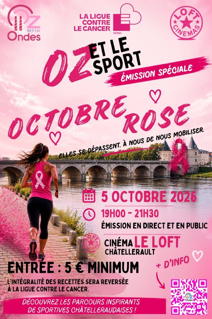 Illustration de l'événement : Emission spéciale Octobre Rose au Cinéma