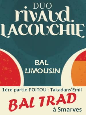 Illustration de l'événement : Duo Rivaud Lacouchie, bal trad’ limousin