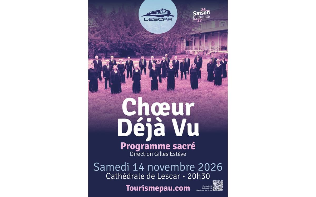 Illustration de l'événement : Concert du "Choeur Déjà Vu"
