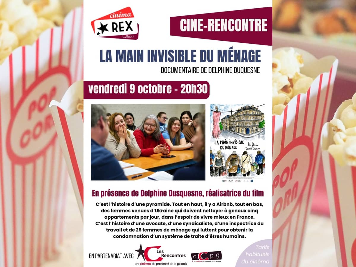 Illustration de l'événement : Ciné-rencontre : La main invisible du ménage