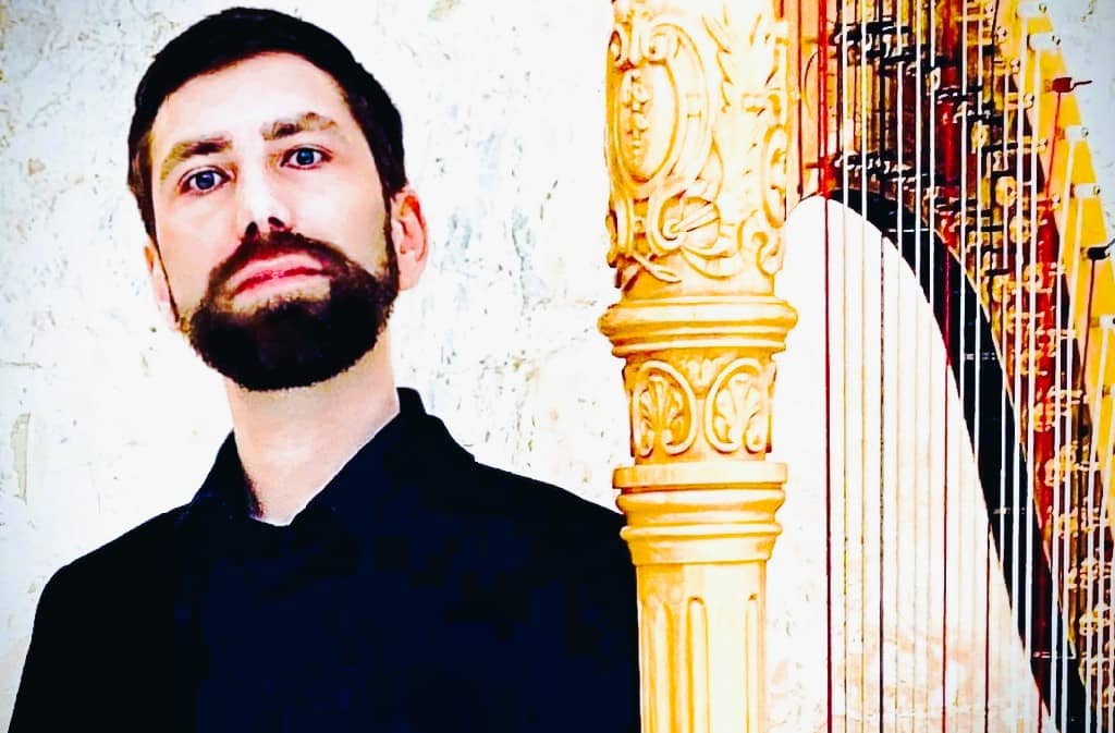 Illustration de l'événement : Arcades Musiques | Récital du harpiste Matthieu MARTIN "Du style classique au romantisme"